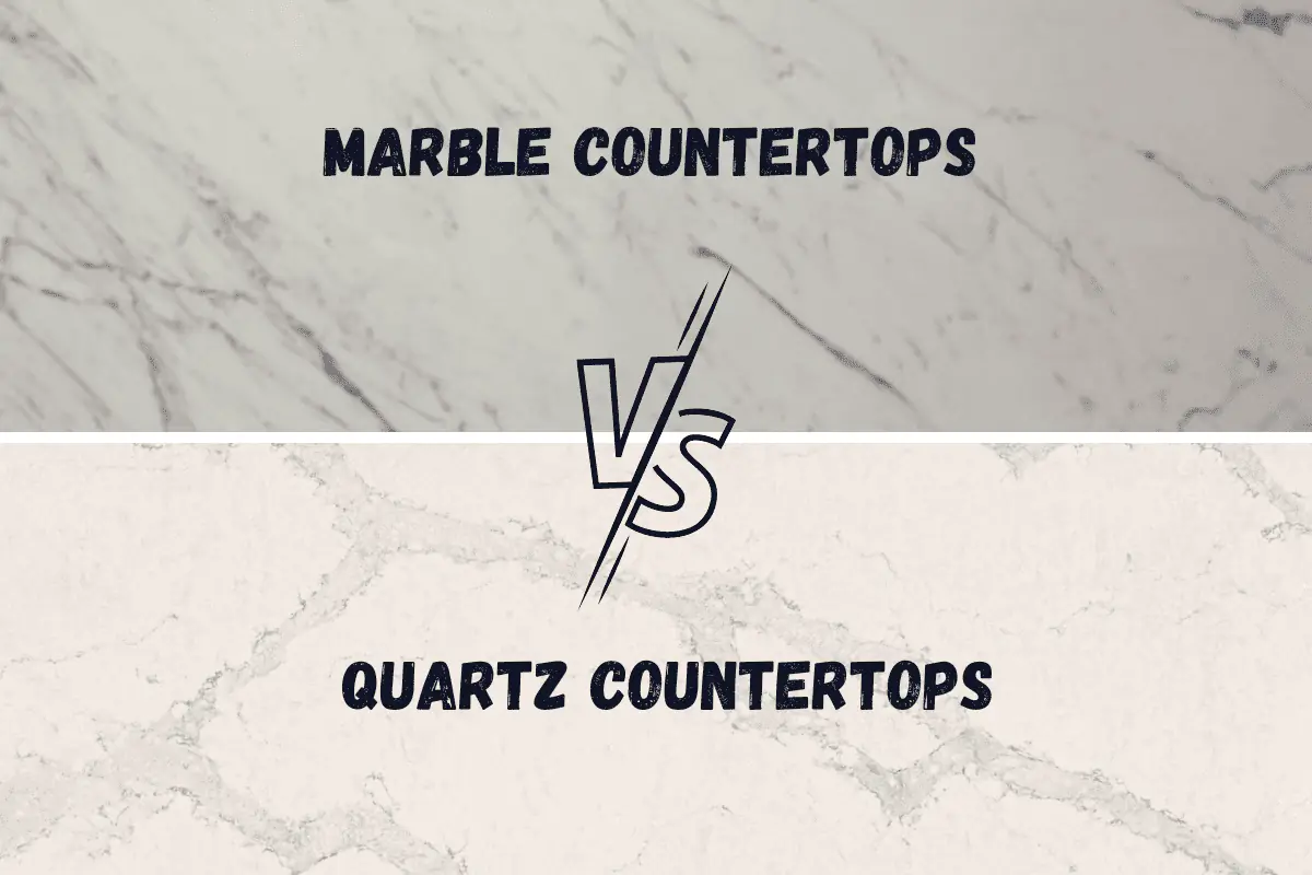 marble countertops vs quartz countertops