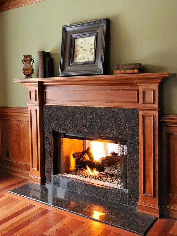 quartz fireplace