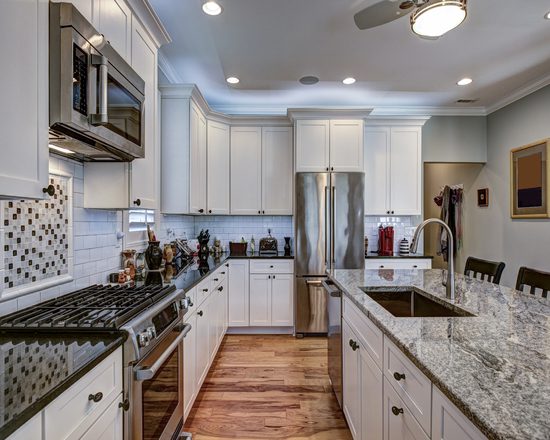 luxurious kitchen granite countertops