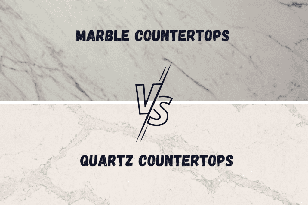 marble countertops vs quartz countertops